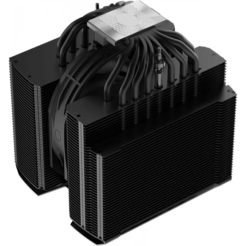 Cooler Master MasterAir MA824 Stealth Disipador de aire para procesador 120/135 mm Negro