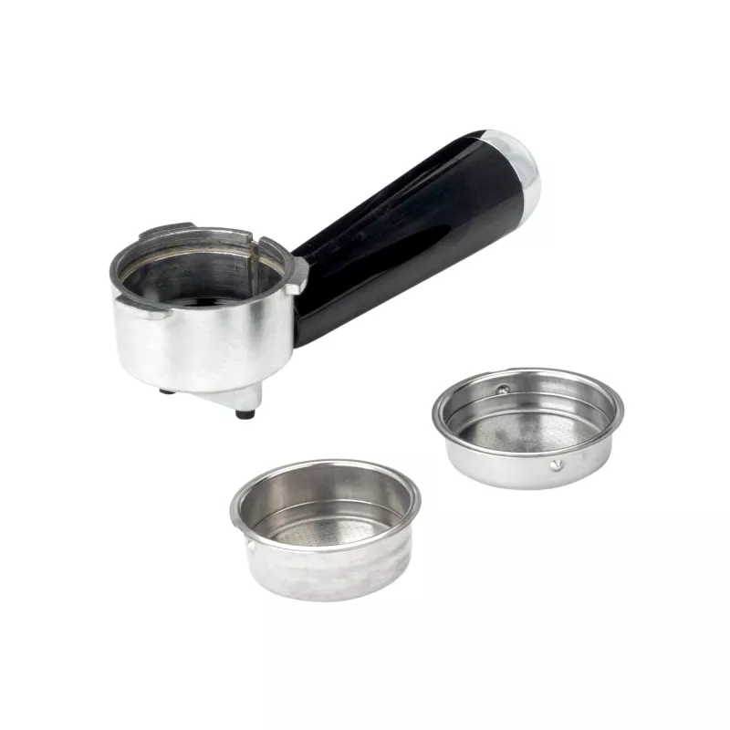Jata JECA2525 cafetera espresso, 20 bar, 850 W, depósito de agua de 1,8 l, tubo de vapor, negra / acero inoxidable