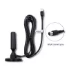 Antena de TV interior QOLTEC 57016 DVB-T2 – diseño compacto para recepción digital terrestre