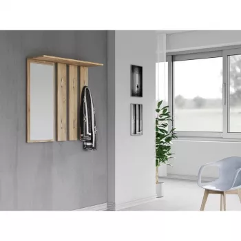 Topeshop OPAL WIESZAK SONOMA perchero roble