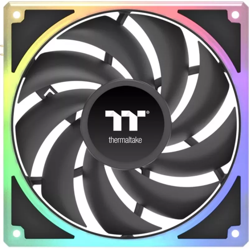Ventilador de caja/CPU THERMALTAKE TOUGHFAN EX 140 ARGB Sync 3Pack – 140 mm, alto flujo de aire, bajo nivel de ruido