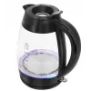 Lafe Essential XL CEG016 hervidor eléctrico de cristal, 2 l, 2200 W, negro