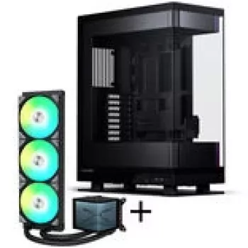 PHANTEKS Evolv X2 + TRYX PANORAMA ARGB refrigeración líquida completa - negro, 360 mm