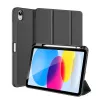 Funda para tablet dux ducis DUX DUCIS DOMO plegable con almacenamiento para lápiz para iPad 10 (2022) negra