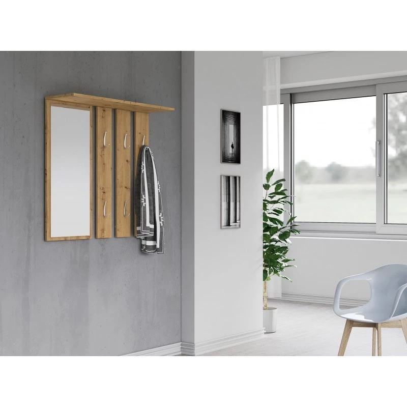 Topeshop OPAL WIESZAK ARTISAN perchero roble