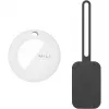 Etiqueta de equipaje TerraTec Ultron MiTag 463538 — negra, placa identificativa para bolsas