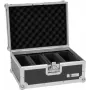 Flightcase Roadinger EC-4AC para 4× batería plana Light Series — maletín de protección