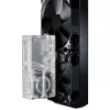 Phanteks Glacier R160C depósito, placa trasera de acrílico transparente, DRGB LED