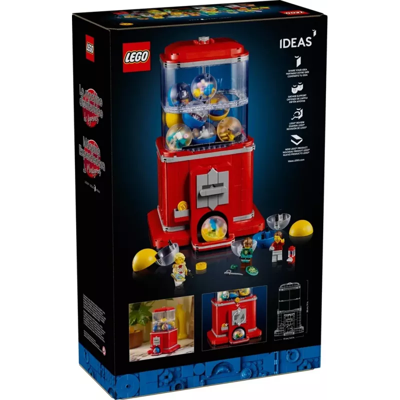 LEGO IDEAS 21358 máquina de minifiguras