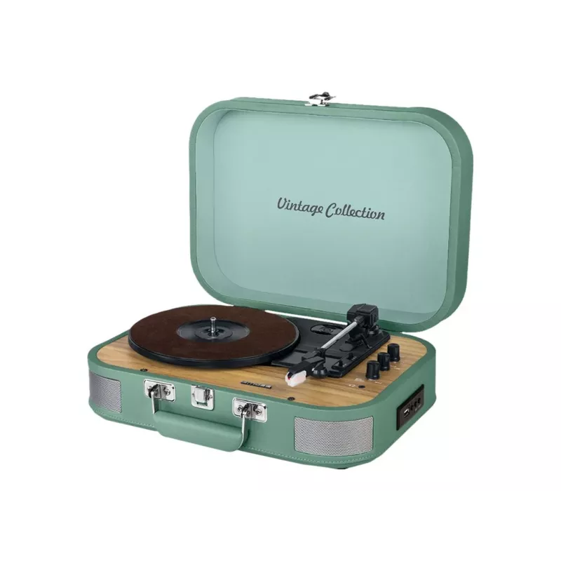 Muse MT-201WG sistema estéreo con tocadiscos, puerto USB, entrada AUX