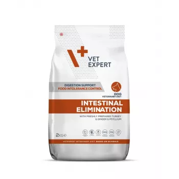 VetExpert Veterinary Diet Intestinal Elimination Low Fat pienso seco para perros, 2 kg