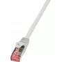 Cable de red LogiLink 10m Cat.6 RJ-45 S/FTP gris