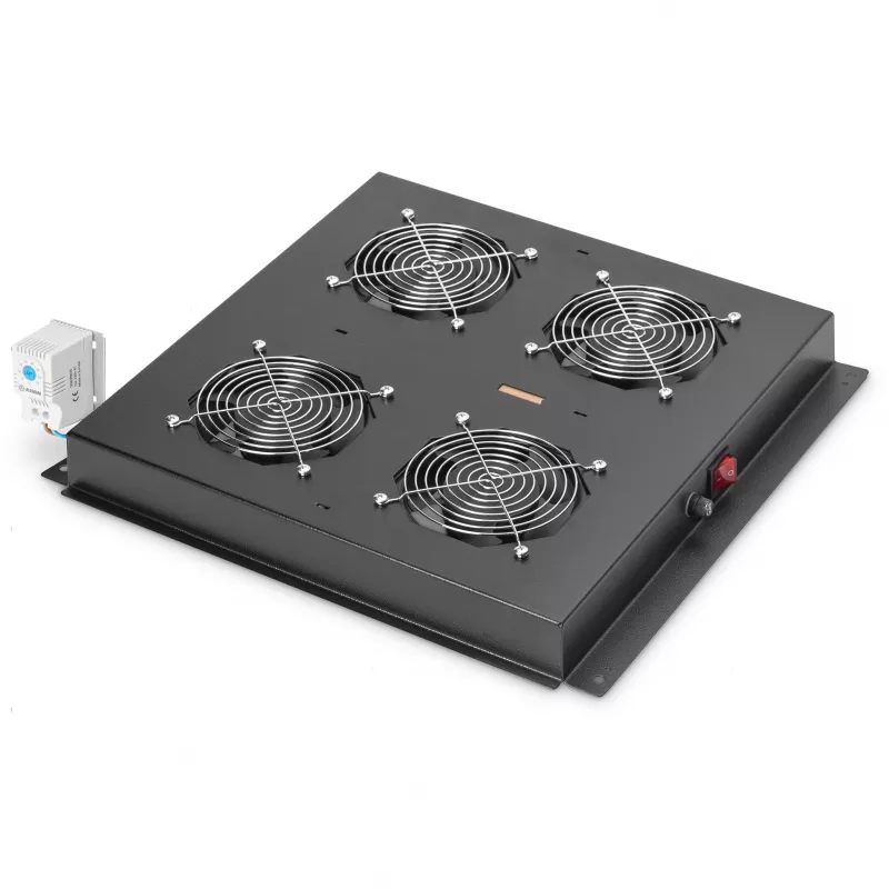 Unidad de refrigeración de techo Digitus DN-19 FAN-4-B-N