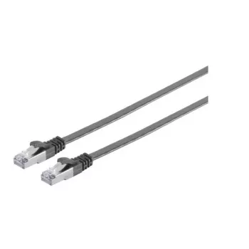 Cable de red Microconnect V-UTP6A02S-FLAT RJ-45 Cat6a 2 m negro