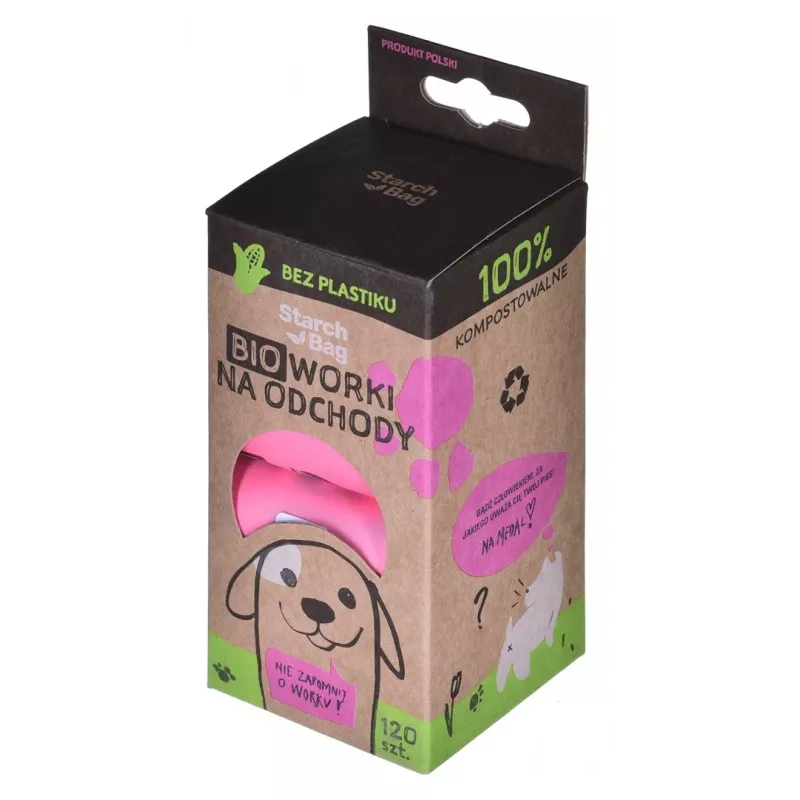 STARCH BAG - Bolsas para excrementos de perro - 8 x 15