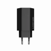Cargador CANYON HEXAGON 65 GaN 65W 2xPD 1xQC EU negro (CND-CHAHEX65B)