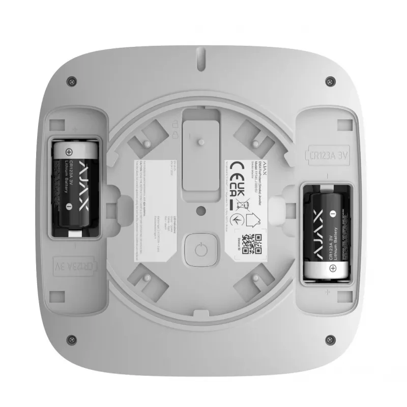 Detector de incendios HEAT/EN54 Blanco 119917 Ajax