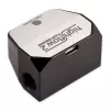 Sensor de caudal Aqua-Computer high flow 2, 2x G1/4 – plata/negro