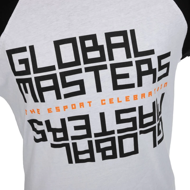 Camiseta Global Masters GM Text - Blanco (M)