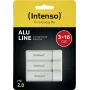Memoria flash USB2 3X16GB/ALU Line 3521473 Intenso
