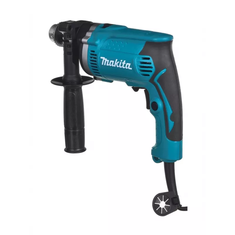 Makita HP1630K Taladro con portabrocas de corona dentada 3200 rpm Negro, Azul 2,1 kg