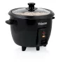 Olla arrocera Tristar RK-6141, capacidad 0,6 L, 300 W, negra, control por botones