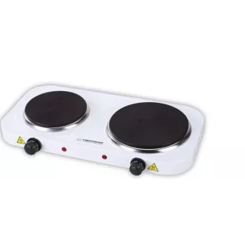 Esperanza EKH014W cocina eléctrica 2 zonas de cocción blanca