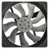 Ventilador Akasa OTTO SF12 Ventilador de caja de ordenador 12 cm Negro Gris