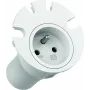 Cable alargador de corriente Bachmann LOOP IN 2m 1 toma AC interior blanco