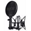 RODE SM6 soporte antivibración con filtro antipop, negro