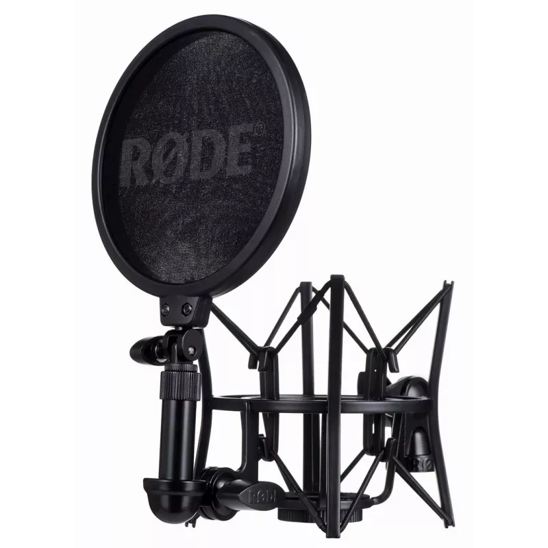 RODE SM6 soporte antivibración con filtro antipop, negro
