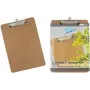 Portapapeles WEDO 57 4504 – Portapapeles A4 de bambú, 3 mm de grosor, marrón