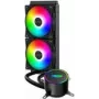 AIO Disipador de CPU PCCOOLER GI-CL240VC, Radiador de 240 mm, Bomba 1600 RPM
