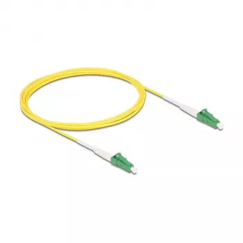 DeLOCK 83222 Cable de fibra óptica InfiniBand 2 m LC LC/APC amarillo
