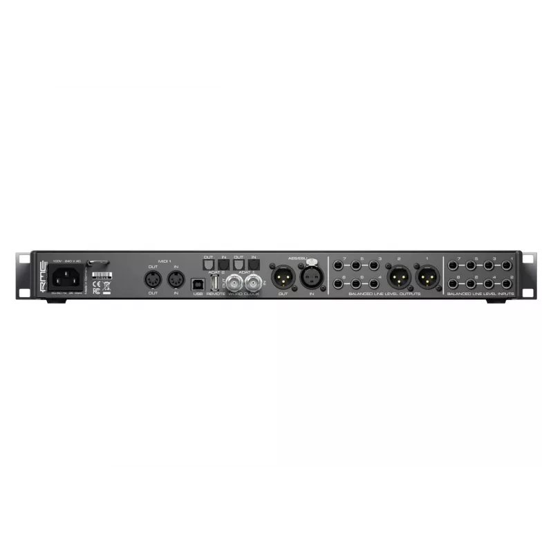RME Fireface UFX II - USB [30 IN/ 30 OUT] interfaz de audio