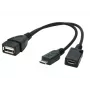 Cable OTG USB Micro AF- BM+(H) USB 2.0 OTG 15CM