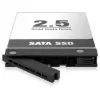 Bastidor móvil icy dock MB038SP-B para 8 unidades SATA/SAS de 2,5 pulgadas, compatible con 1 bahía de 5,25 pulgadas
