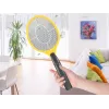 Beper P206ZAN200 raqueta eléctrica matainsectos, malla de 3 capas, 2x AA (no incluidas)