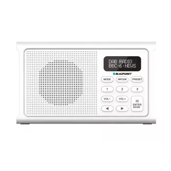 Radio portátil Blaupunkt DR3WH blanca