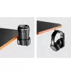 Escritorio gaming Maclean NanoRS con soporte para monitor máx. 50 kg altura 850 mm Negro RS170, mesa gaming, Negro