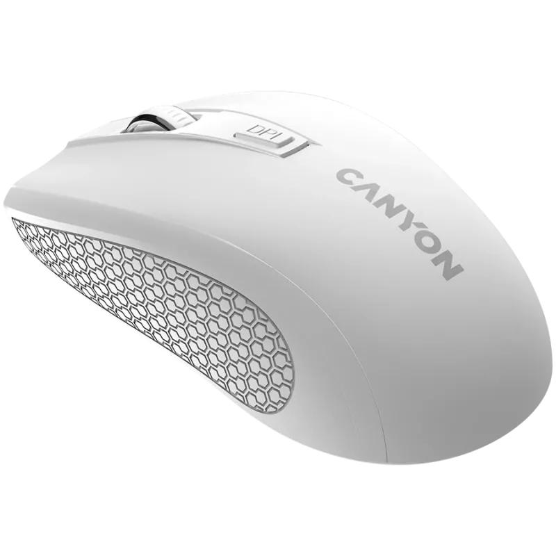 Ratón Canyon MW-7, para diestros, RF inalámbrico, óptico, 1600 DPI