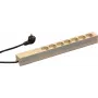 Unidad de distribución de corriente (PDU) Schroff 60110-214 7 salidas AC 1U gris (60110214)