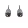 Cable de conexión Toslink Digitus 3 m conector a conector dorado