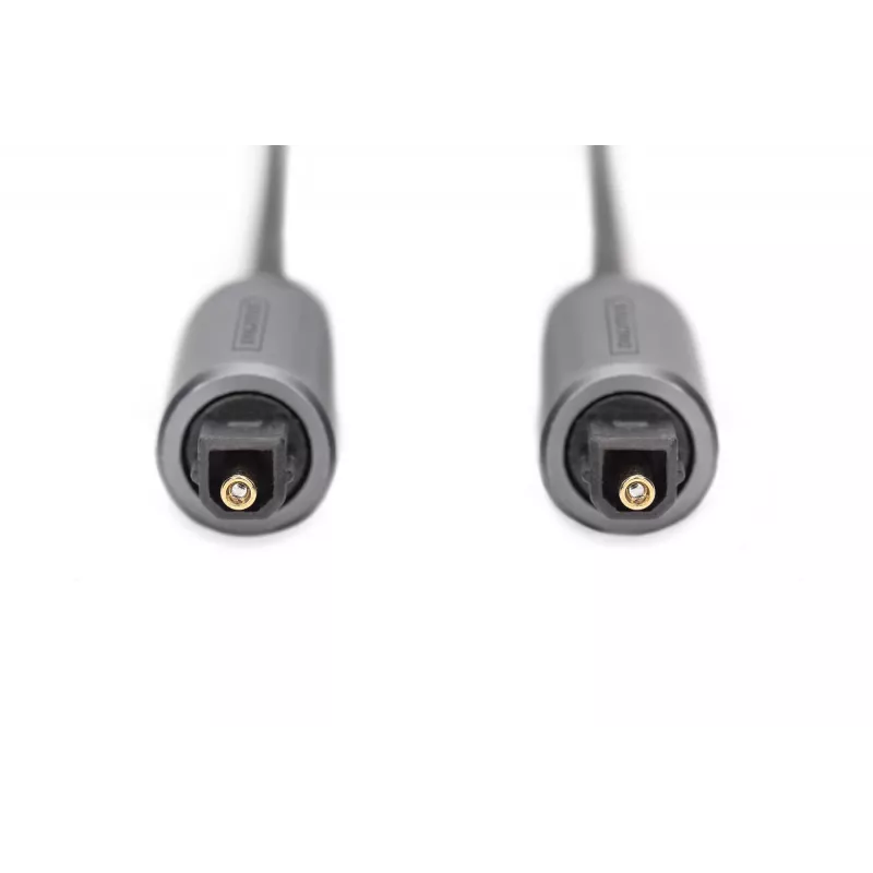 Cable de conexión Toslink Digitus 3 m conector a conector dorado