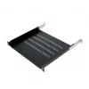 Bandeja de 19 pulgadas Triton RAB-UP-550-A4 1U 550 mm 80 kg plástico negro
