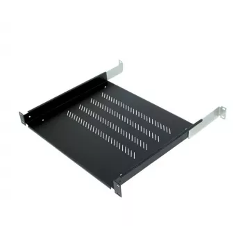 Bandeja de 19 pulgadas Triton RAB-UP-550-A4 1U 550 mm 80 kg plástico negro