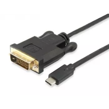 Equip cable USB Type-C a DVI-D Dual-Link, macho–macho, 1,8 m