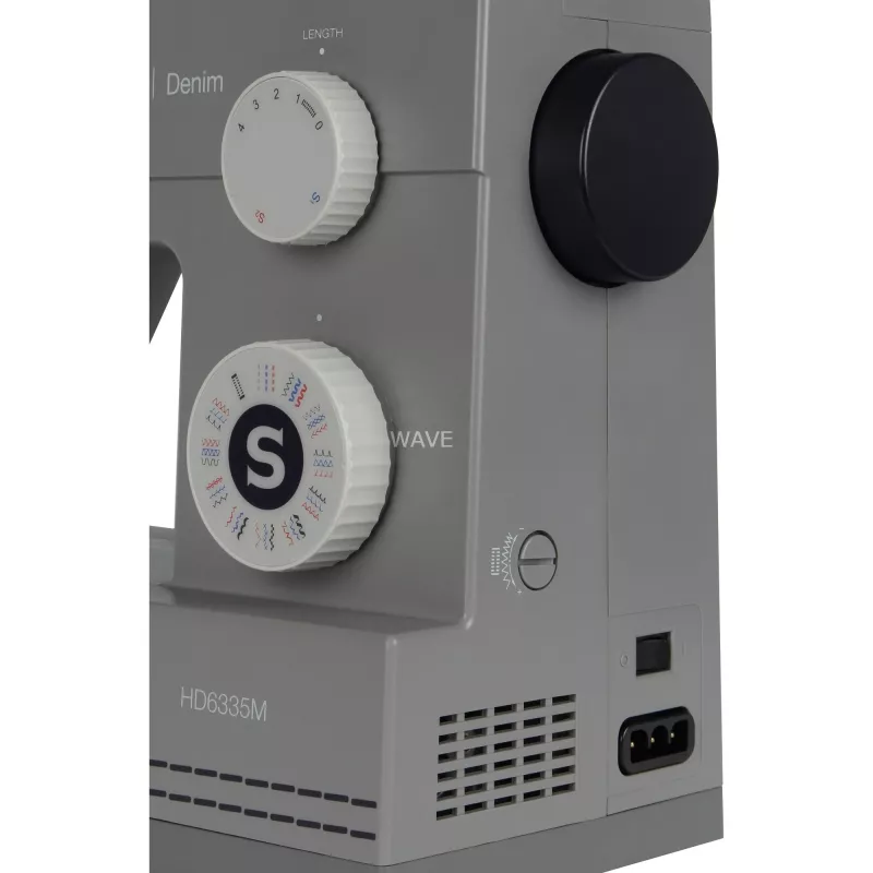 Máquina de coser automática SINGER Heavy Duty 6335M Electric gris