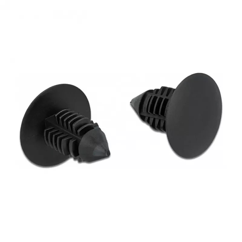 Clip de abeto DeLOCK 60187 negro nailon 15 mm 14,5 mm 10 uds.