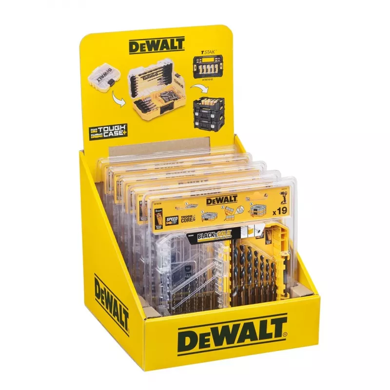 DeWalt DT70728-QZ juego de brocas para metal, 19 piezas
